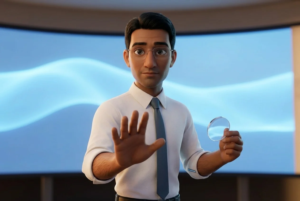 AXIS holds out a palm and asks for the number first